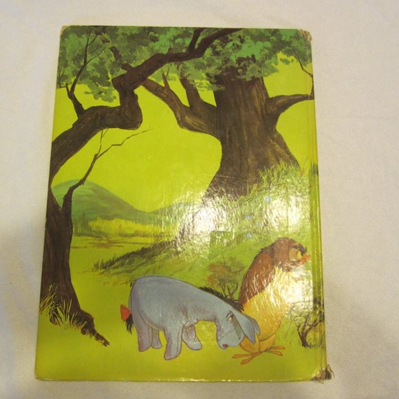 VTG 1972 DISNEY'S WINNIE-THE-POOH, A TIGHT SQUEEZE, GOLDEN BOOK - Picture 2 of 5